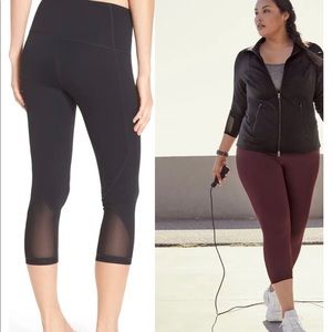 Zella ‘Hatha’ High Waist Crop Leggings